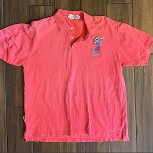 Vintage Looney Toons Acme Bugs Bunny‎ Mens Polo XL